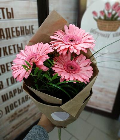 Букет цветов из: Герберы в Иевлево